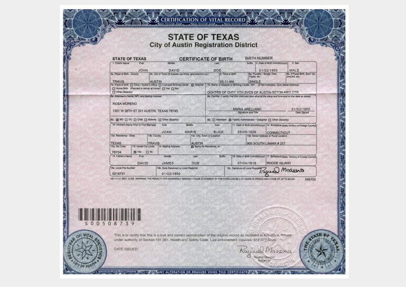 Buy fake certificate