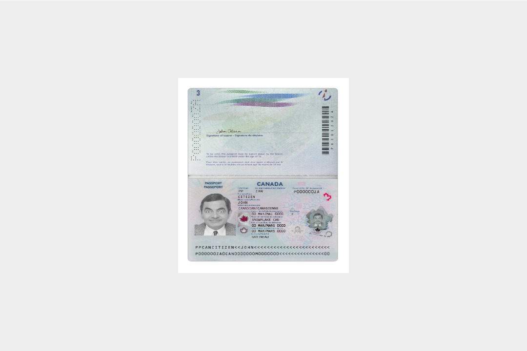 Canada passport
