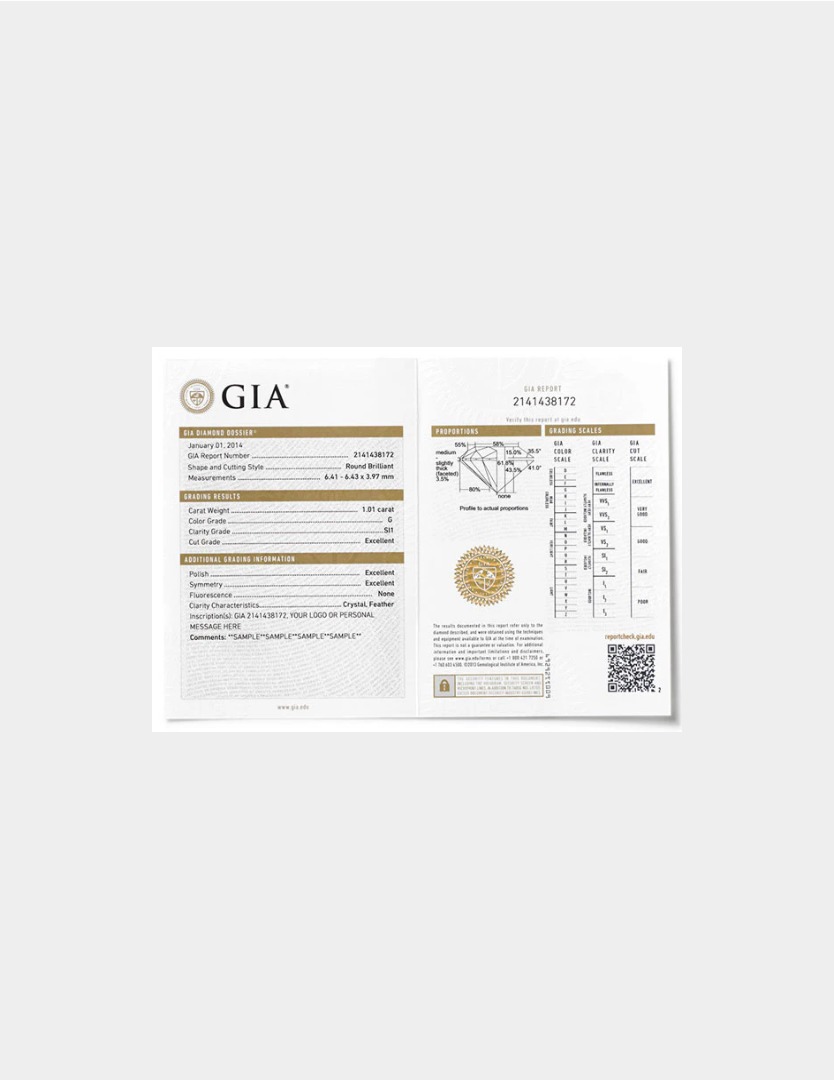 GIA certificate