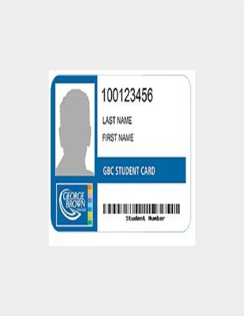 GBC student card