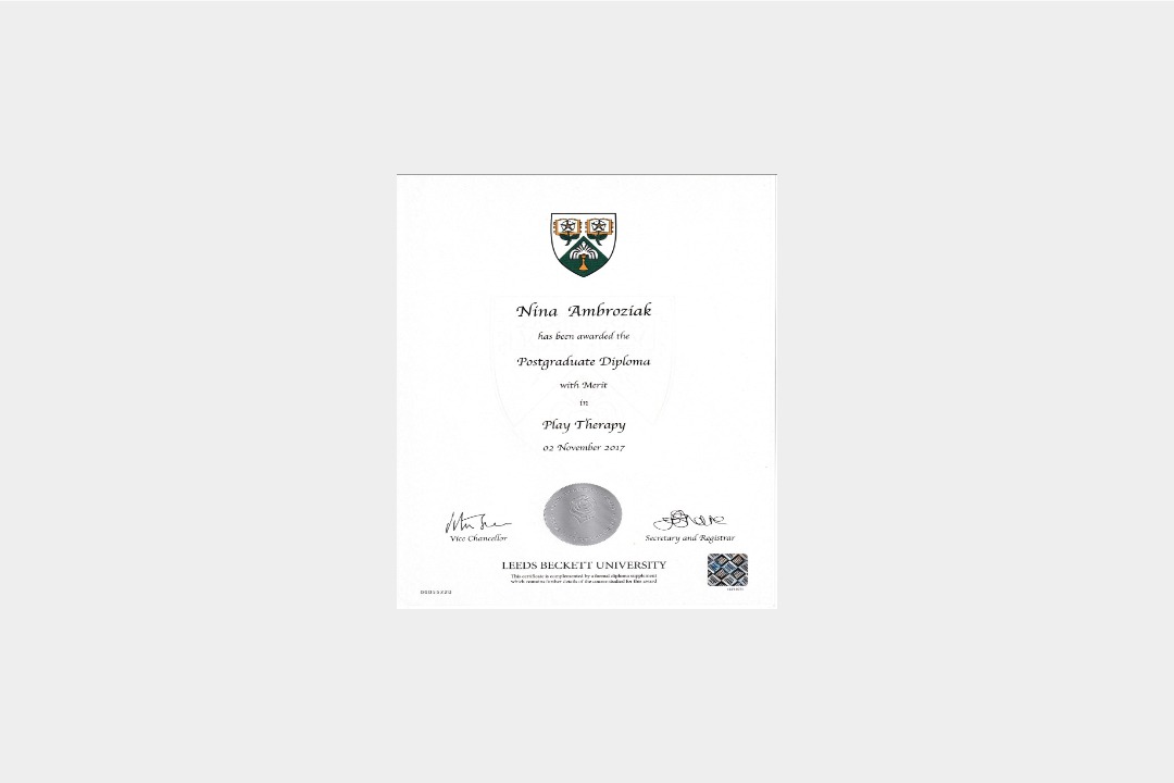 Leeds Beckett University diploma