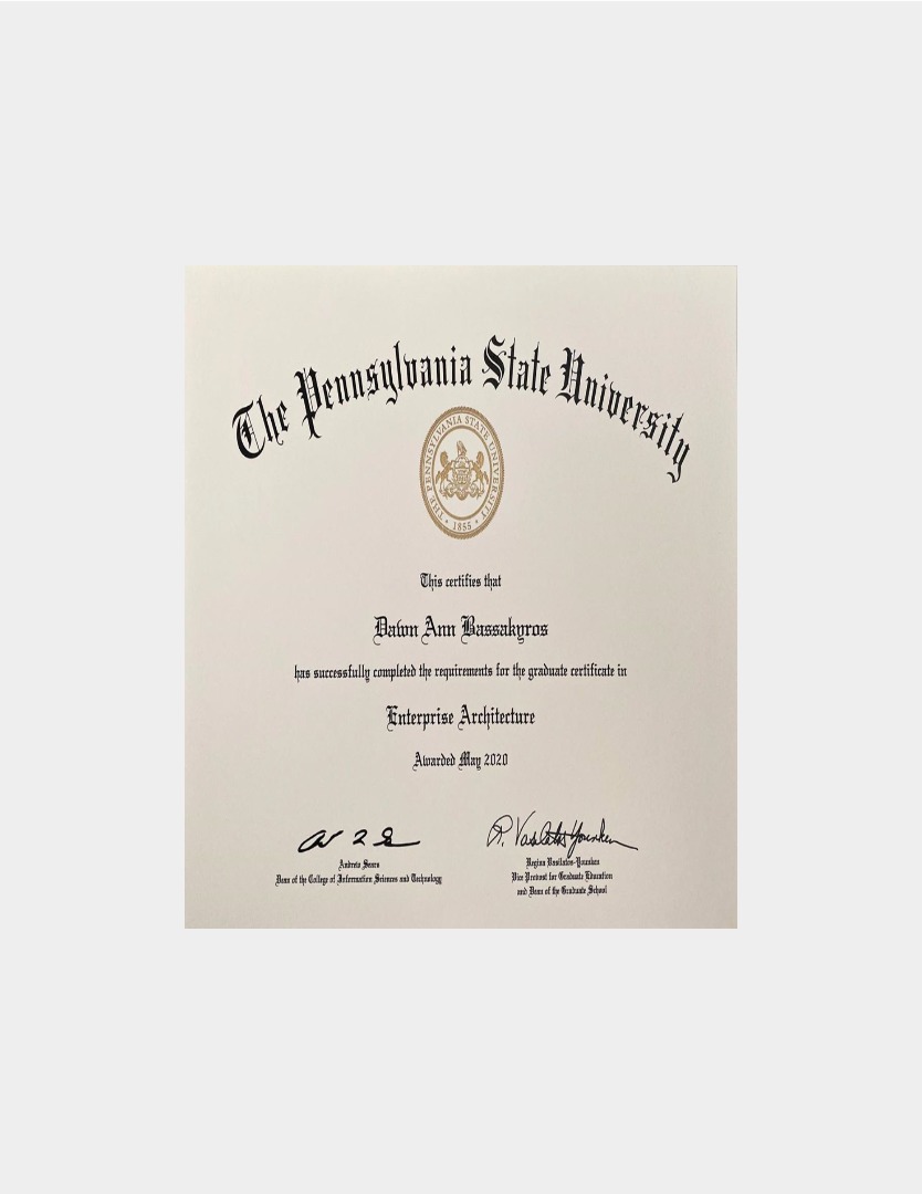 PSU diploma