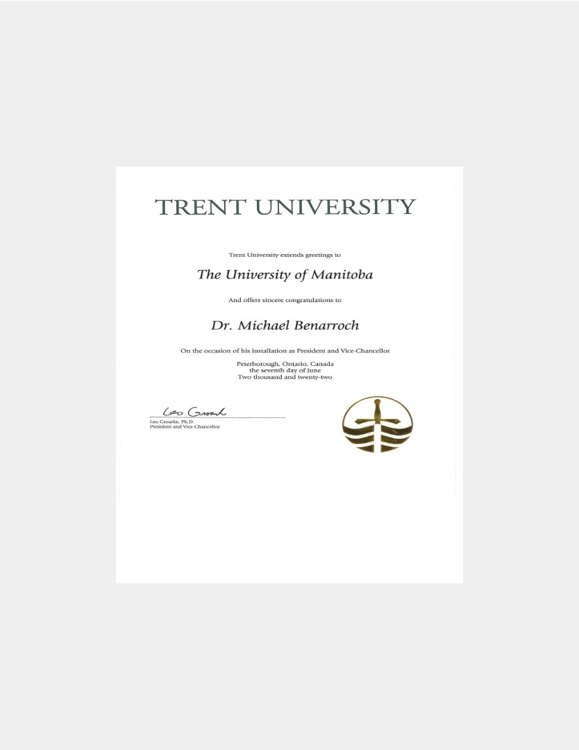 Trent University degree