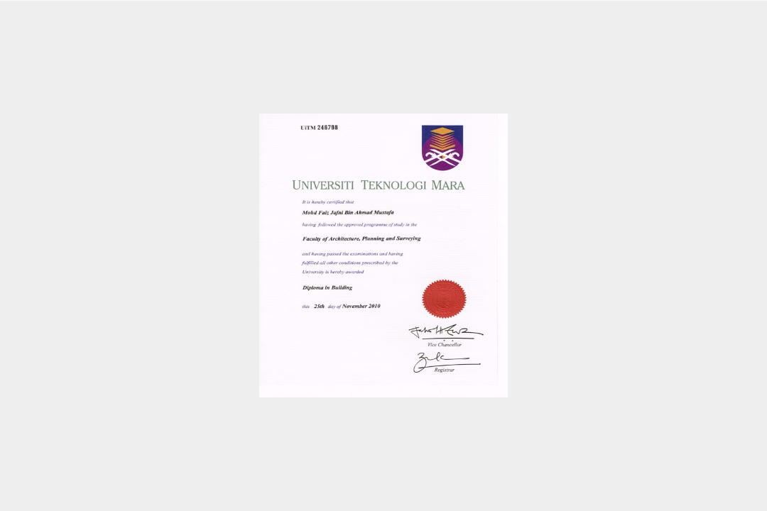 UiTM diploma